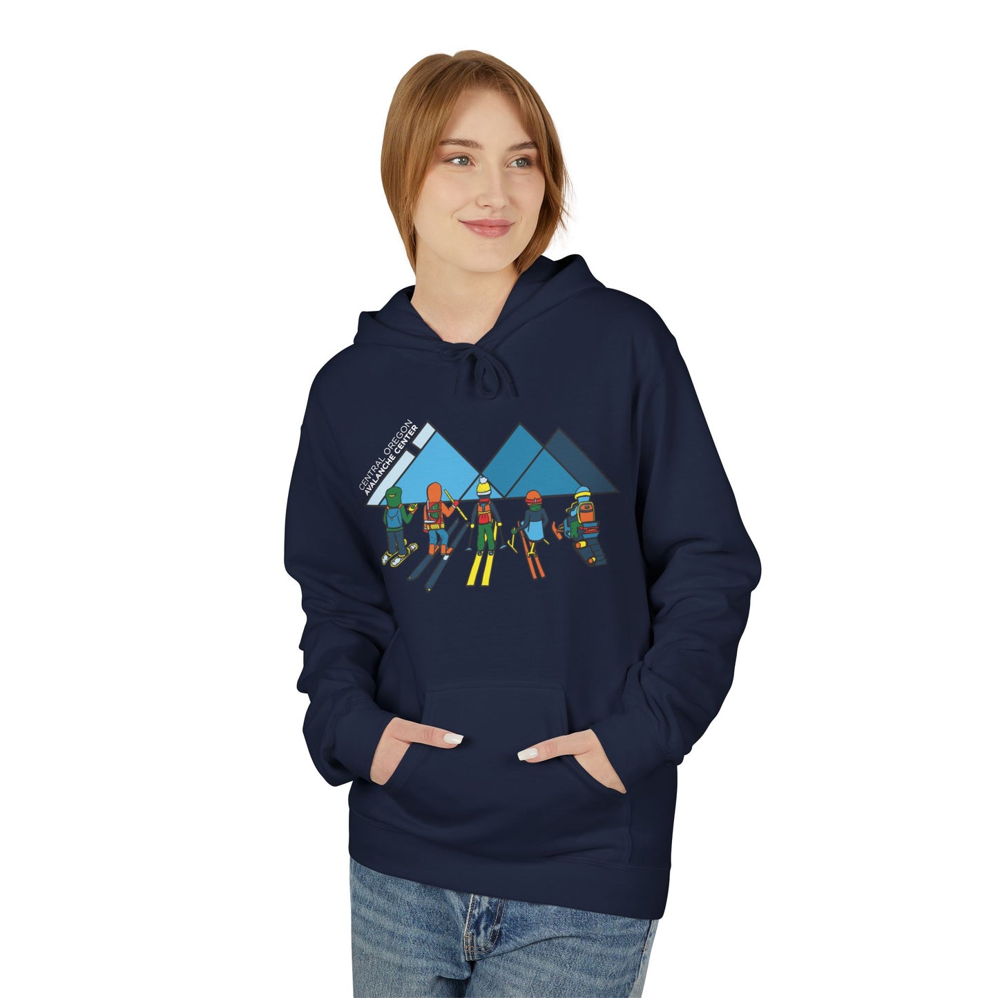 Powder Day Friends Pocket Hoodie